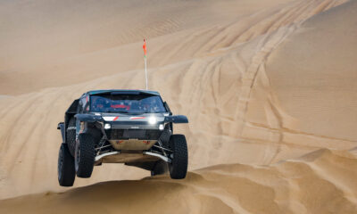 299 AL-ATTIYAH Nasser (qat), LURQUIN Fabian (bel), The Dacia Sandriders, Dacia, Ultimate, BF Goodrich, FIA W2RC, action during the Stage 10 of the Dakar 2026, on January 14, 2026 between Bivouac Refuge and Bisha, Saudi Arabia