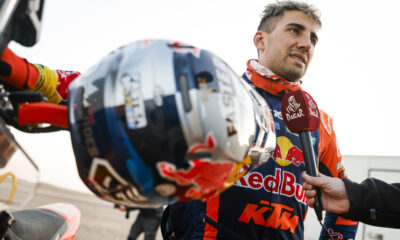 BENAVIDES Luciano (arg), Red Bull KTM Factory Racing, KTM, Rally GP, FIM W2RC, portrait during the Stage 8 of the Dakar 2026, on January 12, 2026 around Wadi Ad-Dawasir, Saudi Arabia, Credit A.S.O./J.Delfosse/DPPI