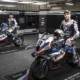 Danilo Petrucci si Miguel Oliveira on 2026 BMW WorldSBK bikes. Credit- BMW