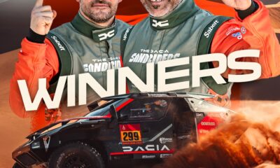 Nasser Al-Attyah si Fabian Lurquin, Dacia Sandriders, Campioni Dakar 2026