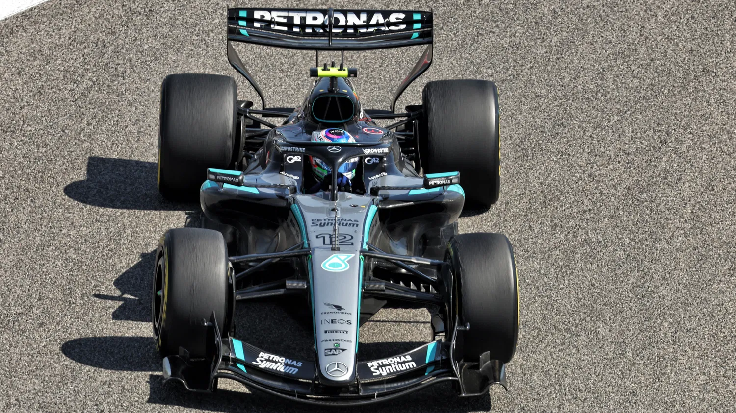 Andrea Antonelli, Mercedes, test Bahrain 2026, FOTO:XPB Images