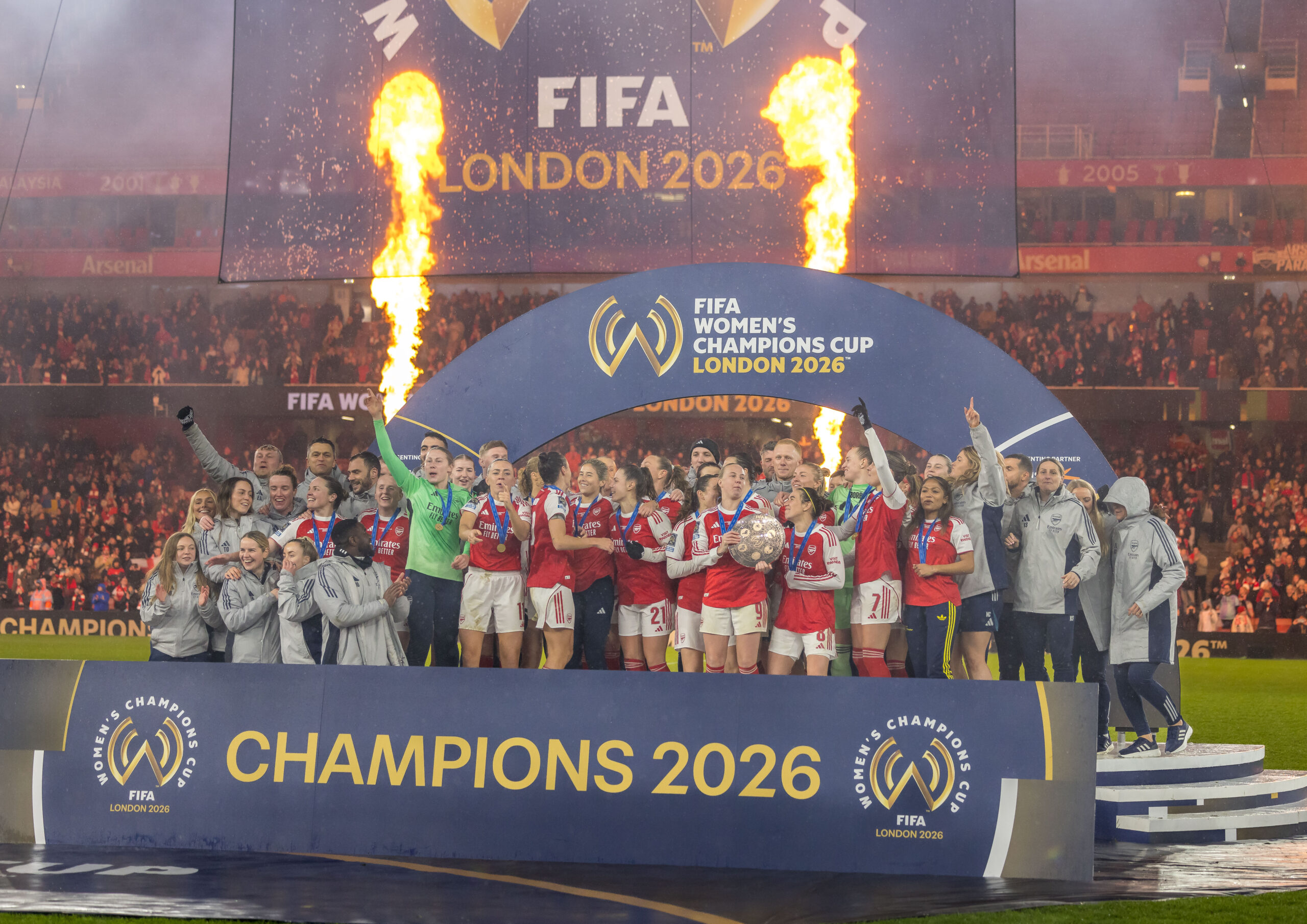 Arsenal Women, castigatoarea FIFA Women’s Champions Cup, desfasurat pe Stadionul Emirates, Londra, Maria Britanie, duminicai 01 februarie 2026 FOTO: Emil-Sebastian Popescu/SportPulse