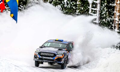Mille Johansson in actiune la Raliul Suediei, FOTO:wrc