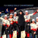 Elfyn Evans si Scott Martin, alaturi de echipa Toyota Gazoo Racing pe podiumul Sweden Rally, FOTO/WRC