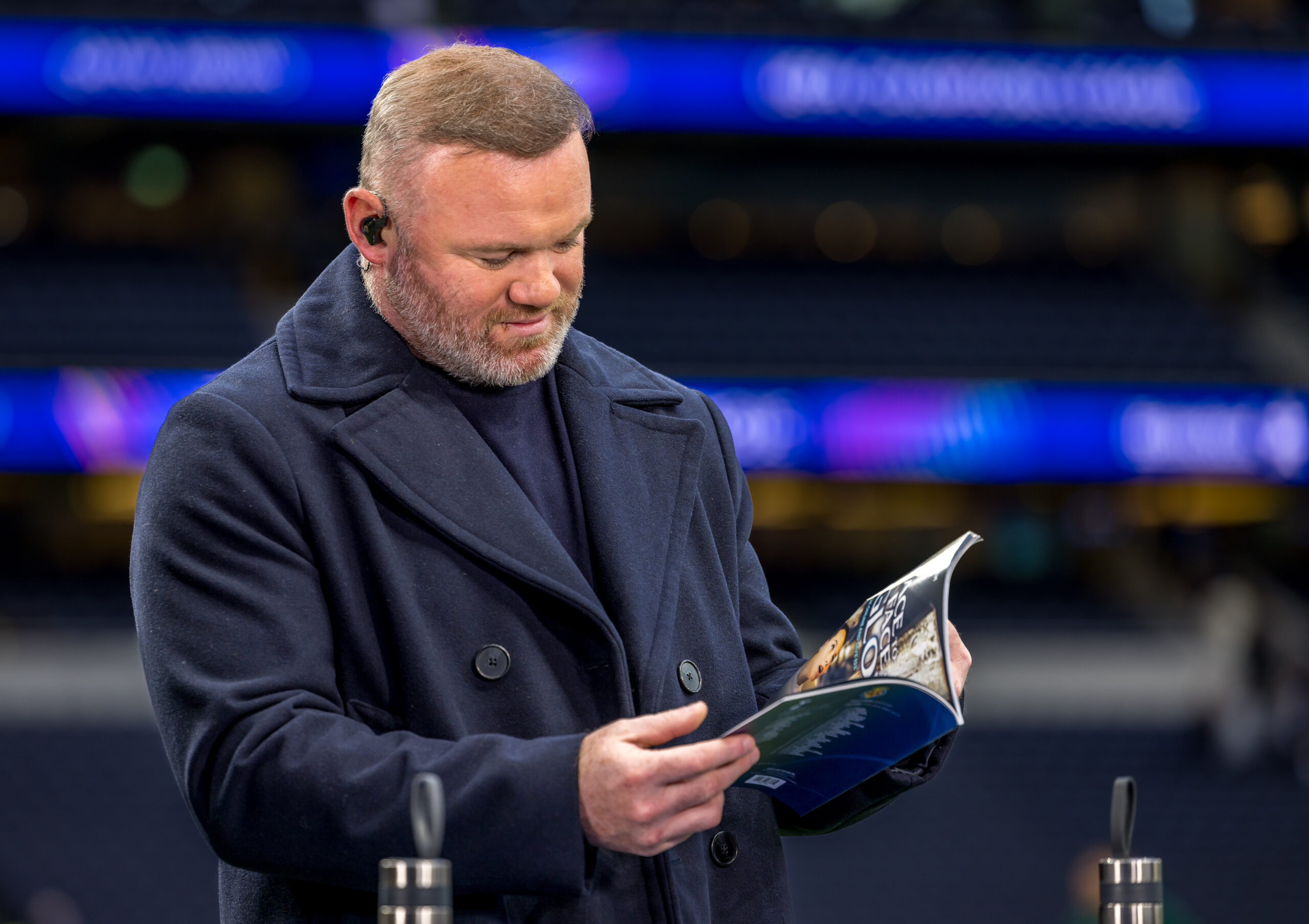Wayne Rooney, expert SKYSport, inaintea partidei din UEFA Champions League dintre Tottenham vs Villareal, Stadionul Totthenham, Londra, Marea Britanie, FOTO/Emil-Sebastian Popescu/SportPulse