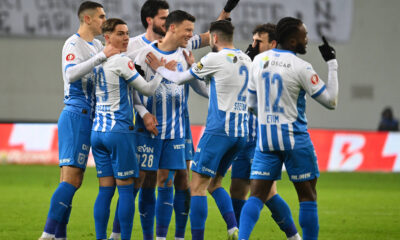 Bucurie a fotbalistilor craioveni © FOTO:Razvan Pasarica/SPORT PICTURES