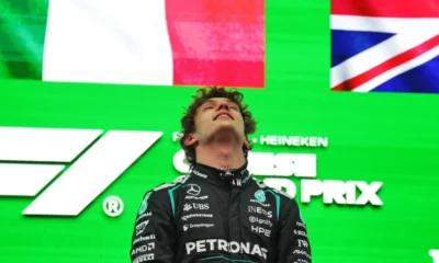 Antonelli primul castigator italian de Grand Prix dupa Fisichella 2006, FOTO, F1