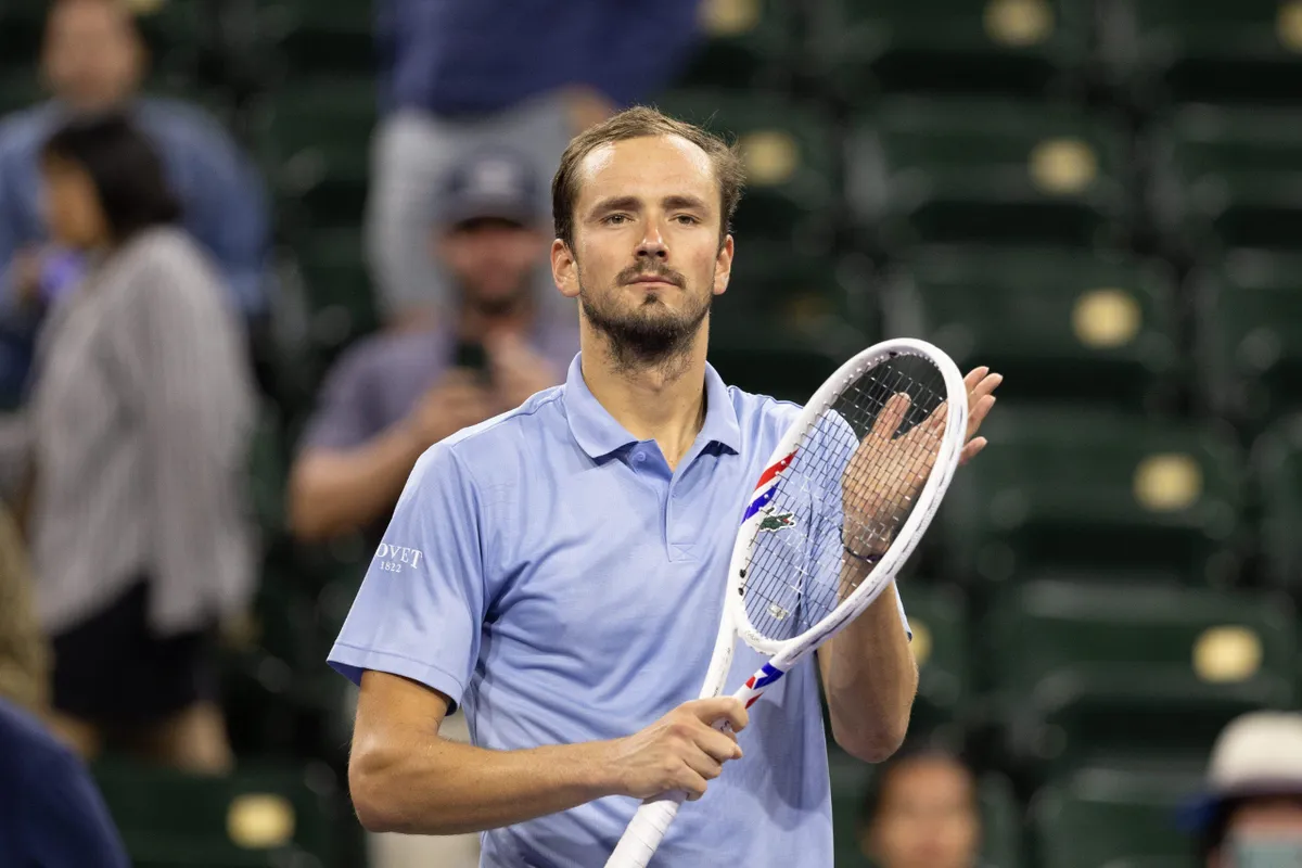 Daniil Medvedev, Indian Wells, FOTO/ SportsMole