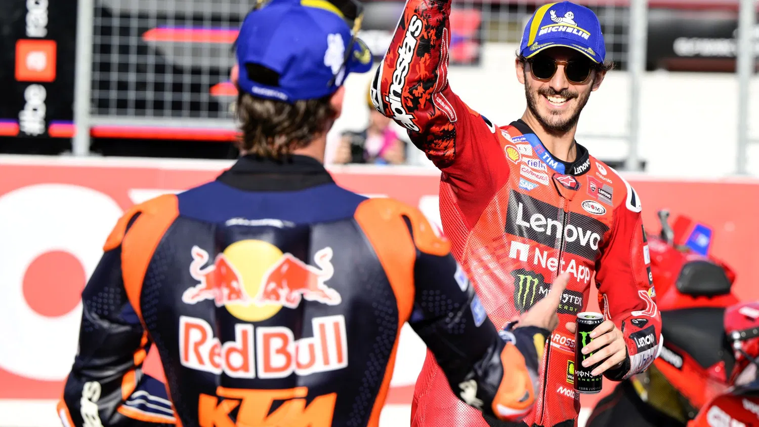 Francesco Bagnaia si Pedro Acosta, FOTO: Gold&Goose