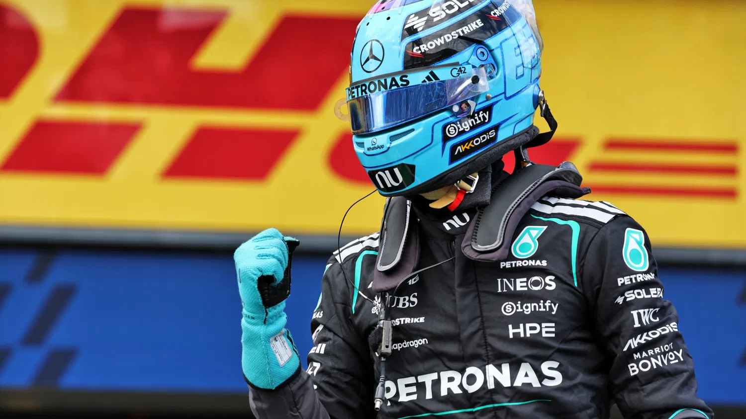 George Russell, celebrand al 8-lea pole in F1, FOTO:IMAGO