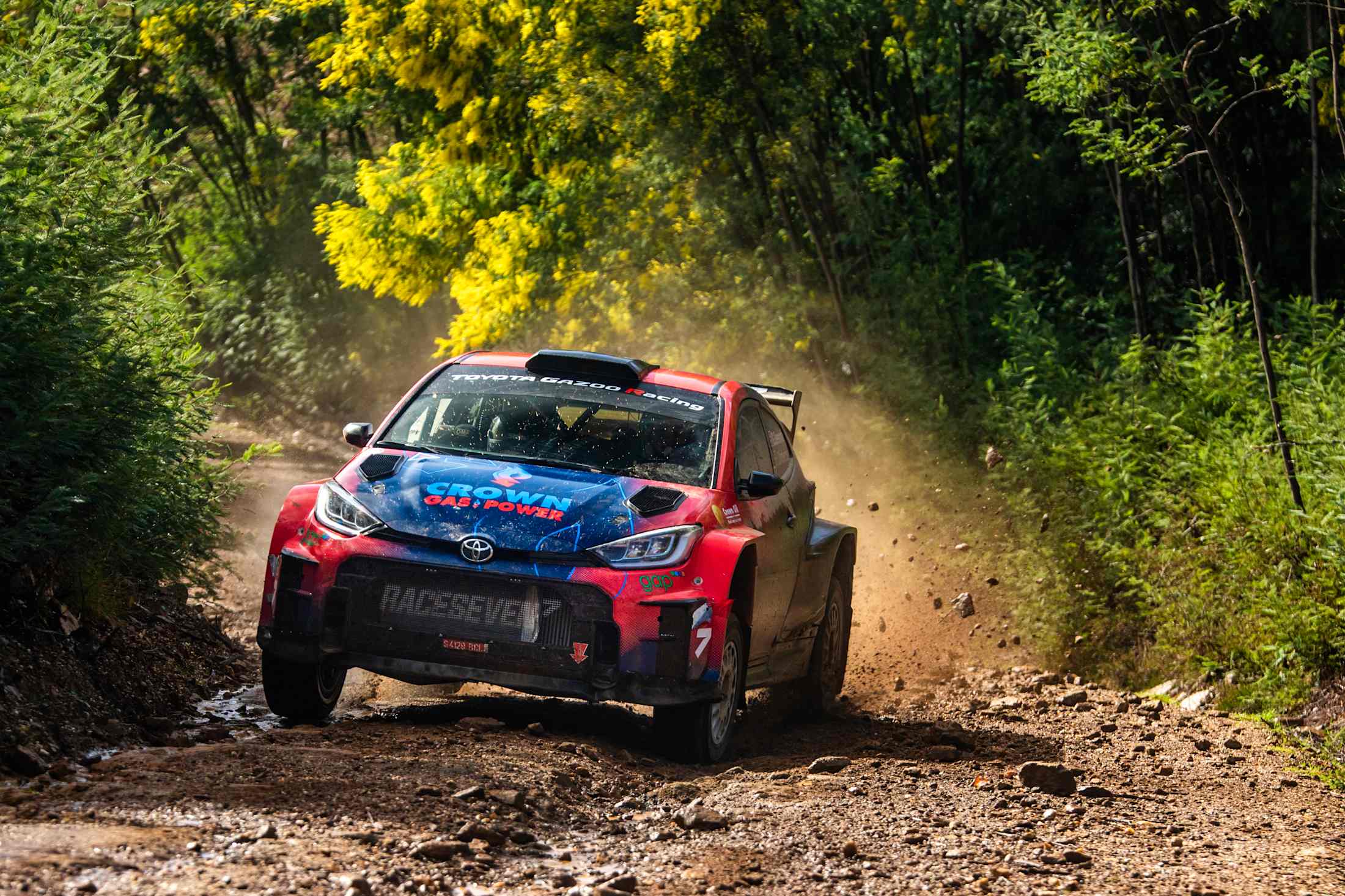 Gus Greensmith, Toyota GR Yaris Rally2, FOTO/DPmotomedia