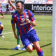 Ioan Hora de la FC Bihor, celebrand golul, FOTO:Facebook