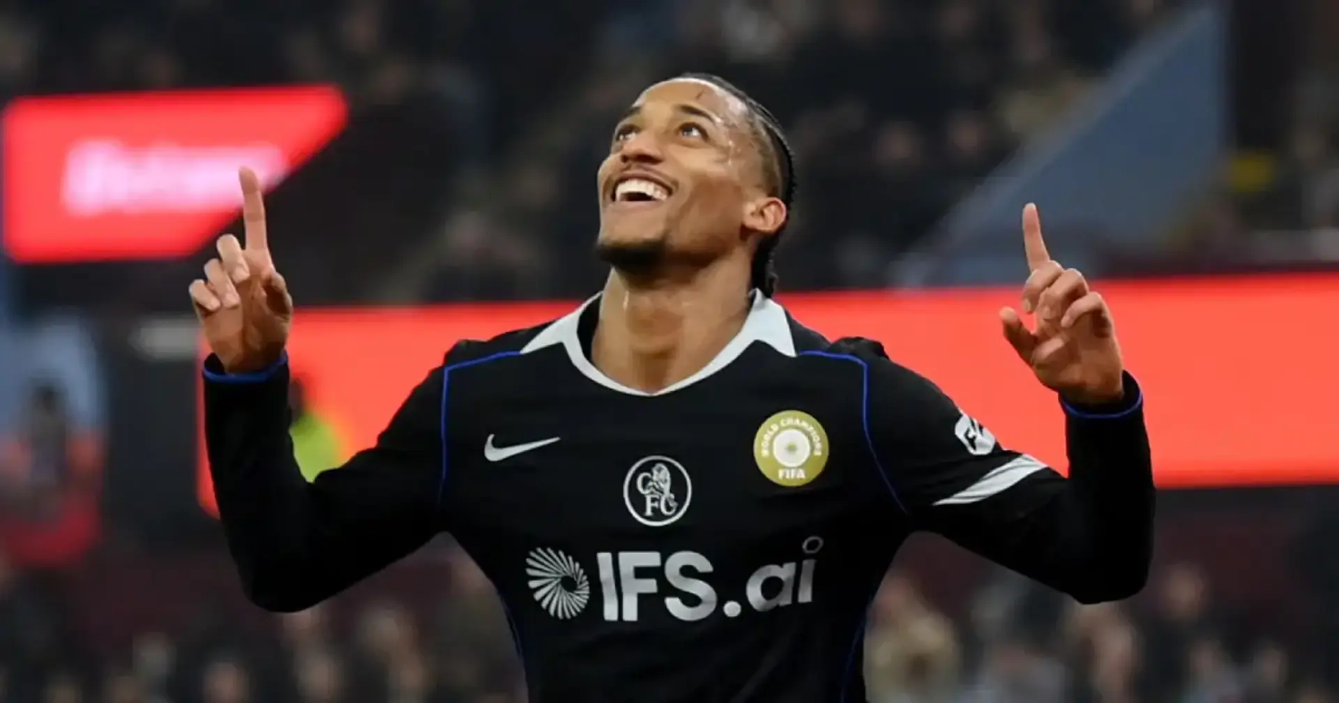 Joao Pedro de la Chelsea, celebrand al treilea gol marcat, FOTO:IMAGO