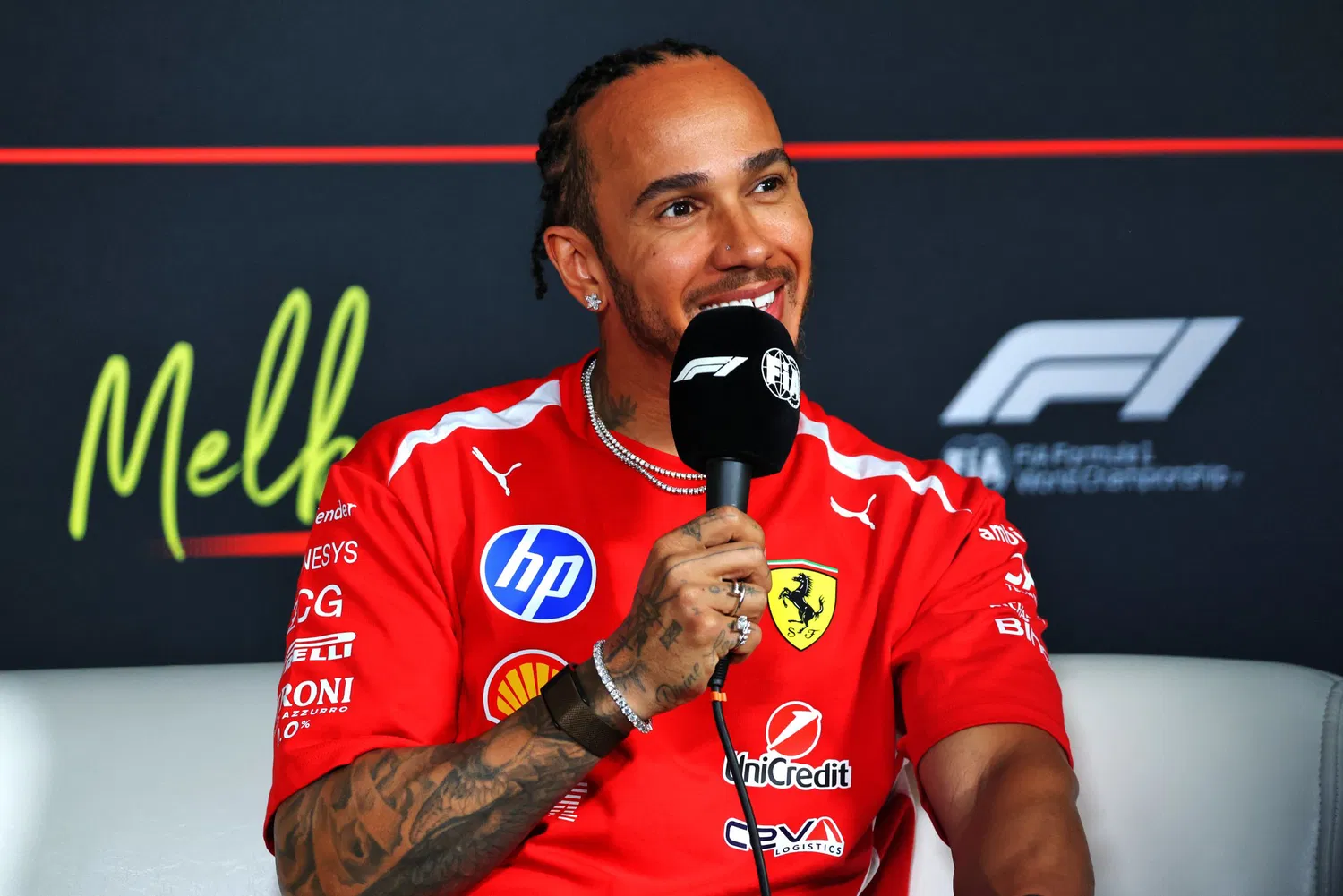 Lewis Hamilton, pilot Ferrari, FOTO:CalmoPhoto