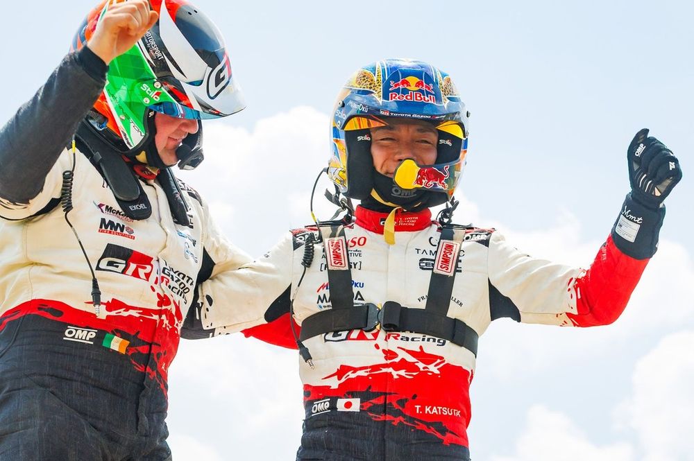 Takamoto Katsuta si co-pilotul Aaron Johnston, Toyota Gazoo Racing, FOTO: WRC
