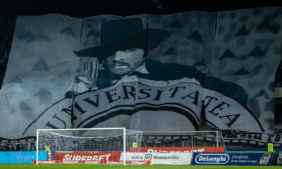 Suporterii celor de la U Cluj, FOTO/ Emil Sebastian Popescu/SportPulse