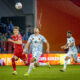 Marius Coman in duel pentru balon in finala Cupei Romaniei dintre Corvinul Hunedoara si Otelul Galati, 15 Mai 2024, Sibiu, FOTO/ Emili Sebastian Popesci/ ESPphoto