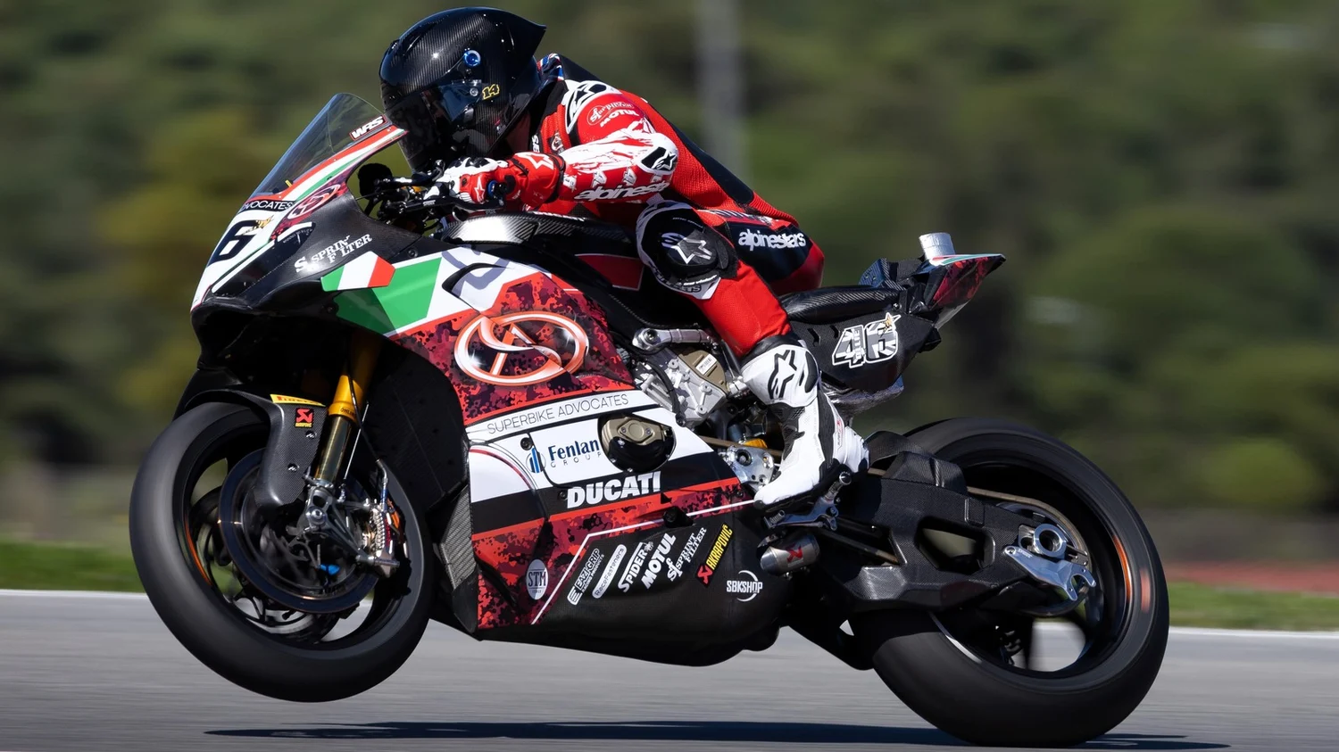 Tommy Bridewell pe circuitul din Portimao, WSBK2026, FOTO: Gold & Goose