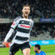 Jovo Lukic de la U Cluj celebrand al doilea gol marcat in partida dintre U Cluj vs Universitatea Craiova din playoff-ul Superligii Romaniei, Cluj Arena din Cluj-Napoca, FOTO/ Andrei Apolzan
