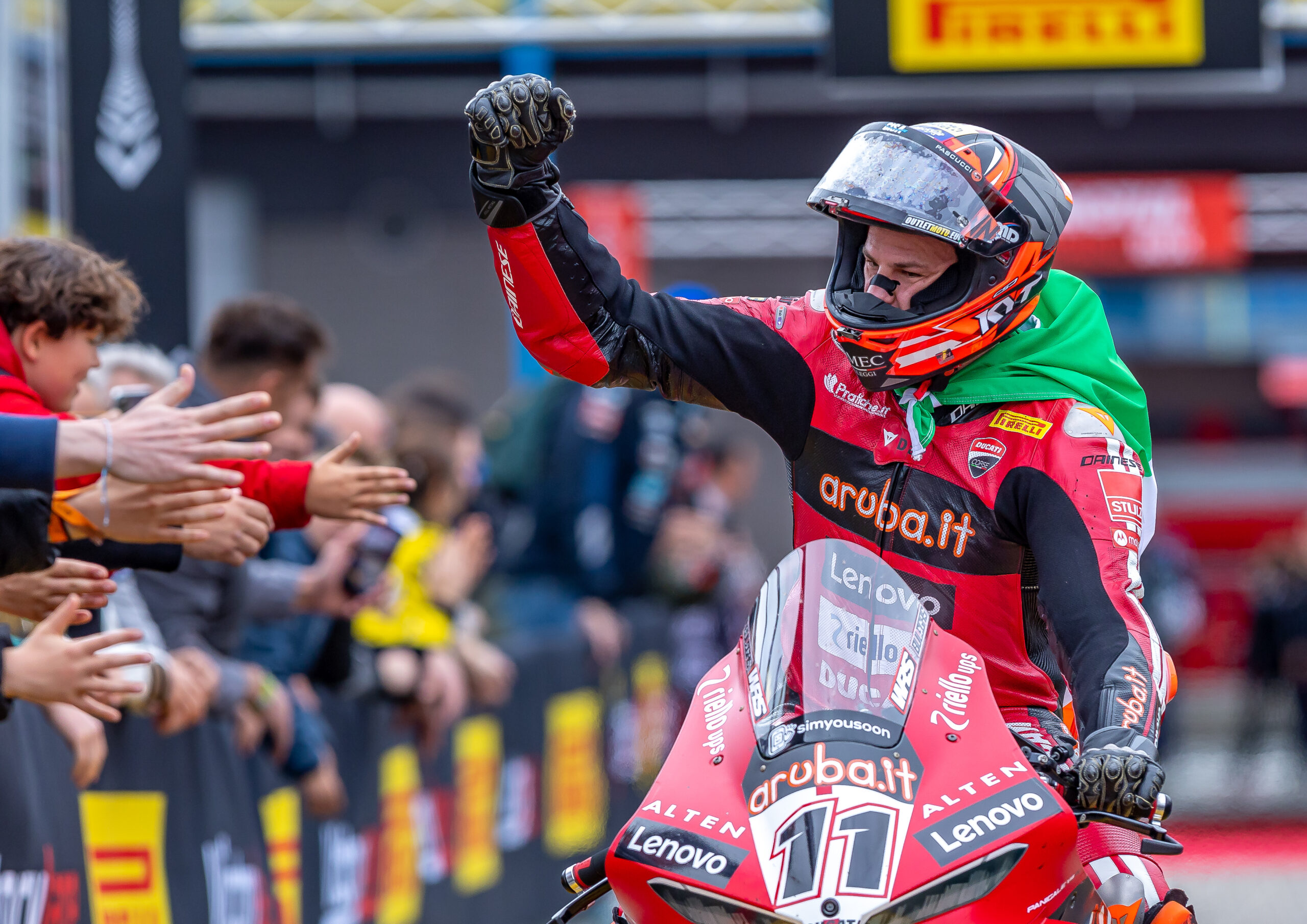 Nicolo Bulega of Aruba.it Racing-Ducati, Photo: © Emil Sebastian Popescu / SportPulse