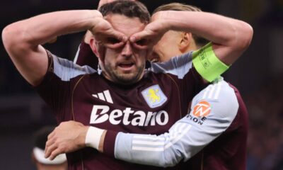 John McGinn de la Aton Villa celebrand golul, FOTO: IMAGO
