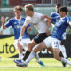 Rasmus Hojlund, Nico Paz si Jacobo Ramon in duel pentru balon, FOTO: Football Italia