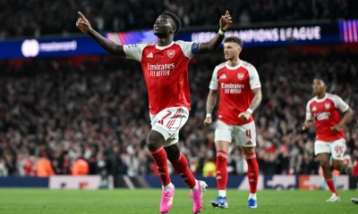 Saka, celebrand golul marcat, FOTO: IMAGO