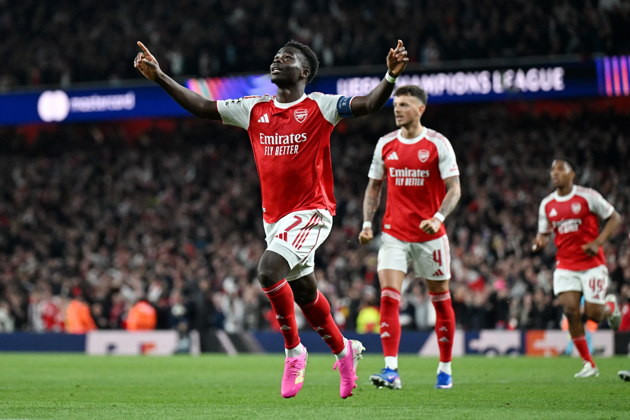 Saka, celebrand golul marcat, FOTO: IMAGO