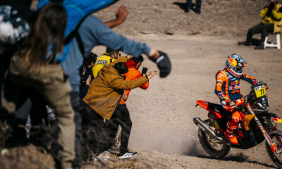 77 BENAVIDES Luciano (arg), Red Bull KTM Factory Racing, KTM 450 Rally Factory, FIM W2RC, RallyGP, action during the Prologue of the Desafio Ruta 40 2026, 3rd round of the 2026 WR2C on May 24, 2026 in Albardón, Argentina - Photo EdoPhoto / DPPI