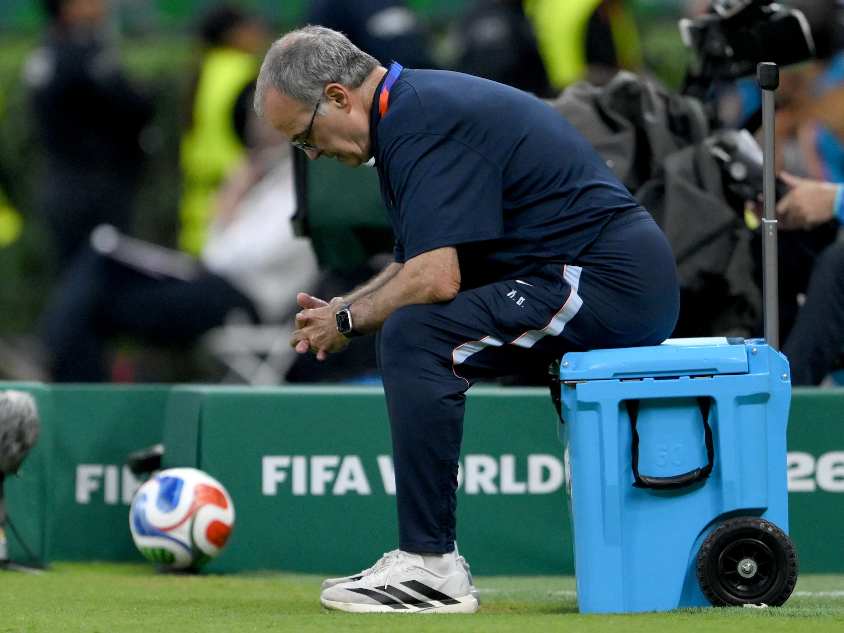 Marcelo Bielsa, selectioner Uruguay, FOTO: OffsAlde