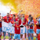 Corvinul Hunedoara, campioana ligii secunde, FOTO/ Emil Sebastian Popescu/ ESPphoto/SportPulse