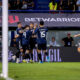 Jucatorii selectionatei Argentina celebrand golul marcat, FOTO/ Emil Sebastian Popescu/ESPphoto/SportPulse
