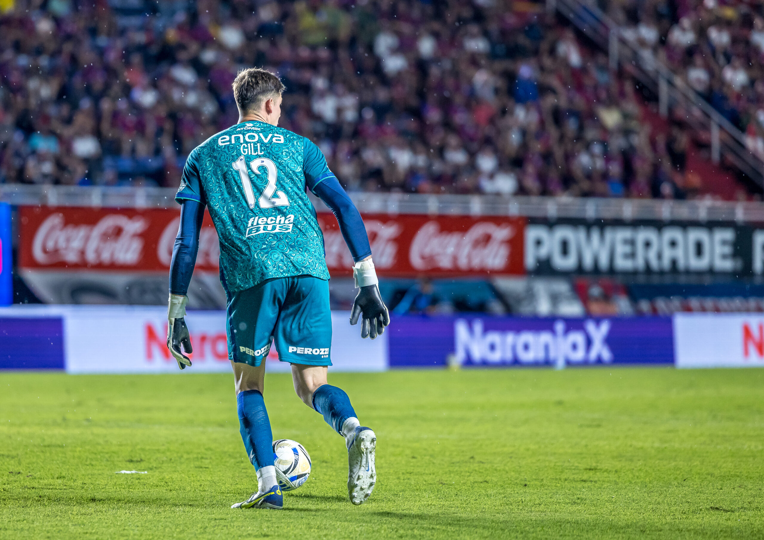 Orlando Gill, portarul celor de la San Lorenzo, in partida dintre San Lorenzo vs Estudiantes de La Plata, disputat pe stadionul Estadio Pedro Bidegain (Nuevo Gasómetro), în cadrul campionatului Argentinei, la 3 aprilie 2026, Buenos Aires, Argentina. Foto: Emil Sebastian Popescu/ESPphoto/SportPulse