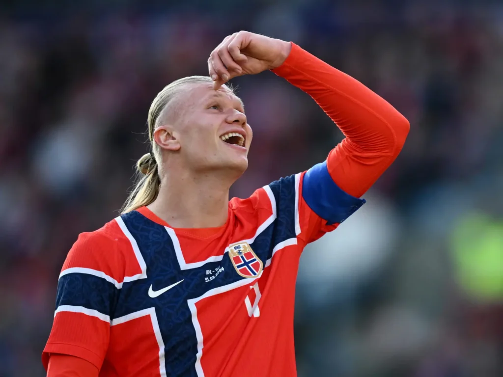 Erling Haaland, Norvegia, FOTO: AP