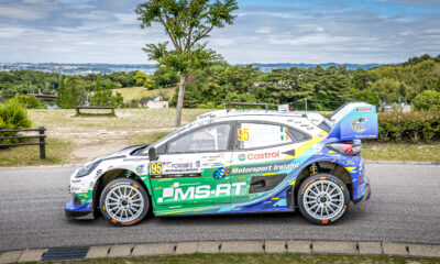 Jon Armstrong si co-pilotul Shane Byrne, Ford M-sport, FOTO: Emil Sebastian Popescu /ESPphoto/ SportPulse