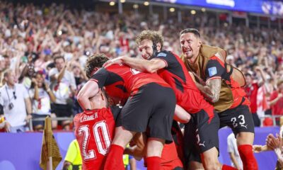 Jucatorii austrieci celebrand, FOTO/IMAGO