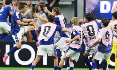 Jucatorii Japoniei celebrand, FOTO:IMAGO
