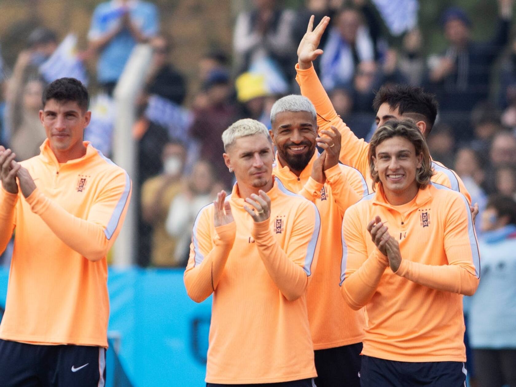 Jucatorii Uruguayului , FOTO: AFP