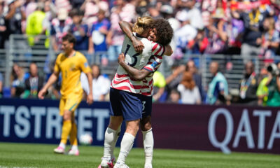 Jucatorii americani celebrand, FOTO: NBC news