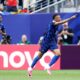Kylian Mbappe celebrand marcarea primului gol, FOTO: Opta