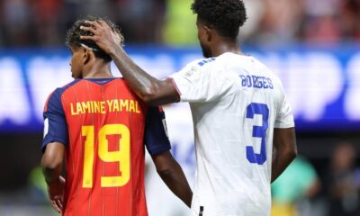 Lamine Yamal si Diney Borges, FOTO: IMAGO
