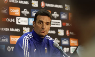 Lionel Scaloni, antrenorul selectionatei Argentina, FOTO:AFP