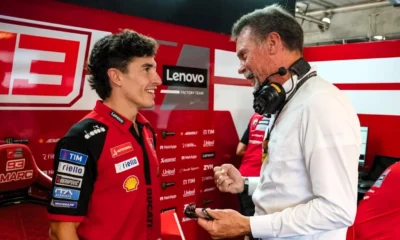 Marc Marquez si seful Pirelli Giorgio Barbier, FOTO:CalmoPhoto