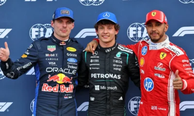 Max Verstappen, Kimi Antonelli si Lewis Hamilton, FOTO: SpeedPhoto