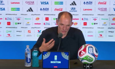Thomas Tuchel la conferinta de presa de dupa partida jucata impotriva reprezentativei Ghaneze, FOTO: AP
