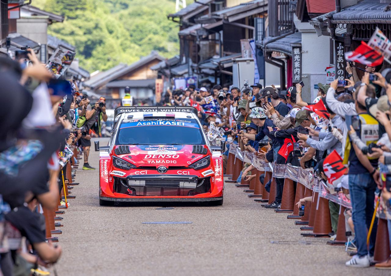 Sebastien Ogie, Toyota Gazoo Racing,FORUM8 Rally Japan 2026, etapa din Campionatul Mondial de Raliuri FIA WRC. FOTO: Emil Sebastian Popescu / ESPphoto/ SportPulse