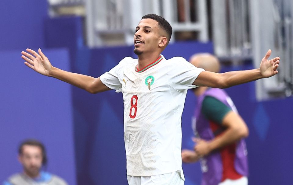 Azzedine Ounahi, Maroc, celebrand golul, FOTO:IMAGO