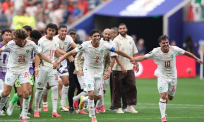 El Aynaoui (24), Achraf Hakimi (2) si Brahim Diaz (10), Maroc, FOTO:IMAGO