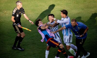 Gavi in conflict cu Paredes dupa finala Cupei Mondiale, FOTO: Alamy/IMAGO