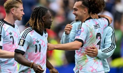 Jucatorii Belgiei celebrand, FOTO:IMAGO